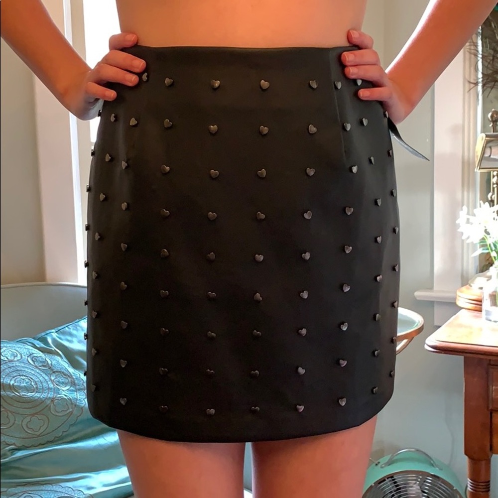 NWT Faux Leather Mini Skirt
